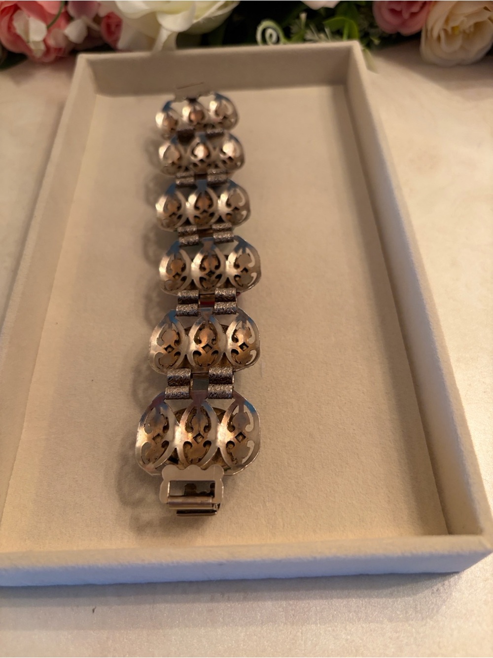 Multicolor Scarab Stone Link Bracelet - Women Jewelry - Picture 4 of 6